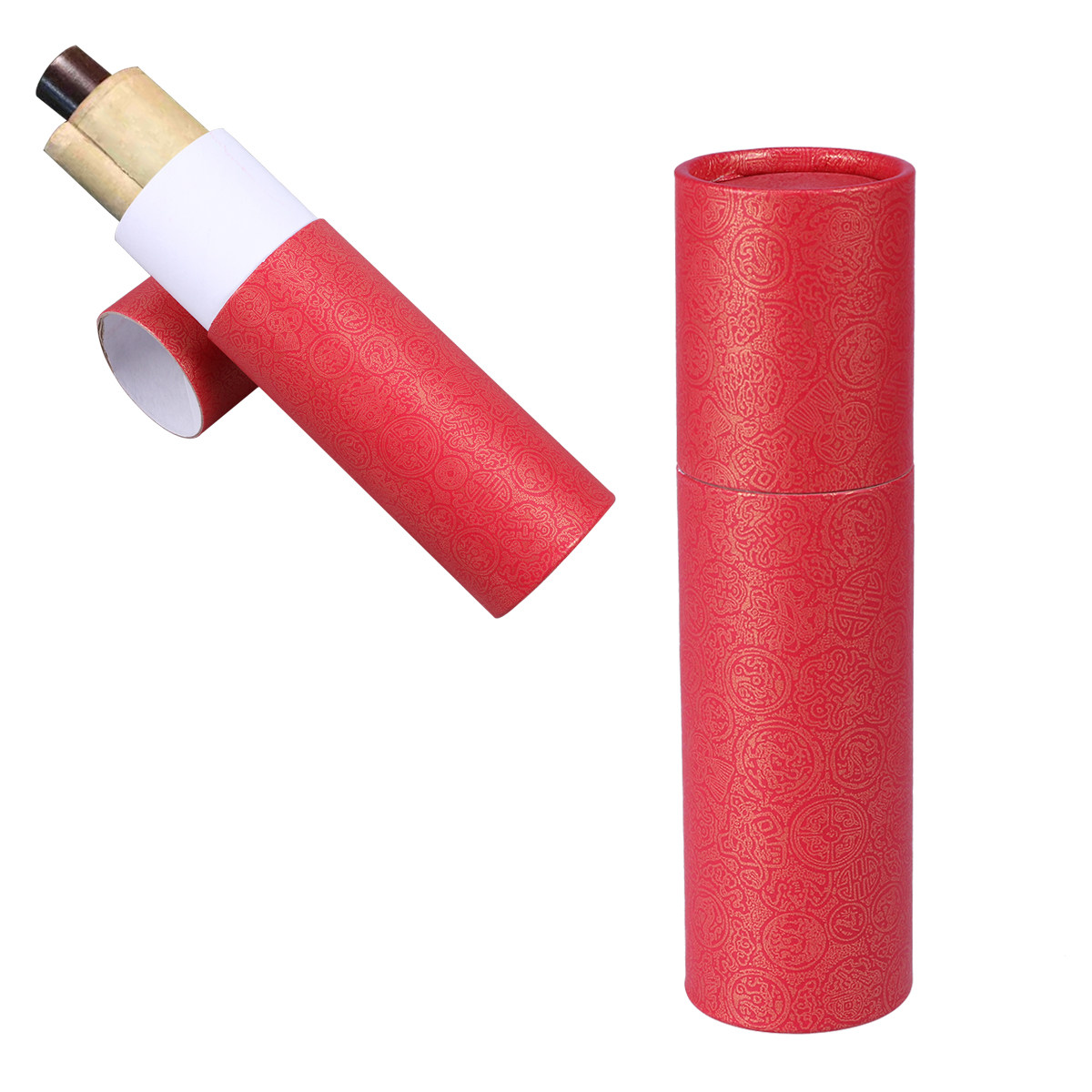Reel Case - Photo Storage Tube 6 Inch Red