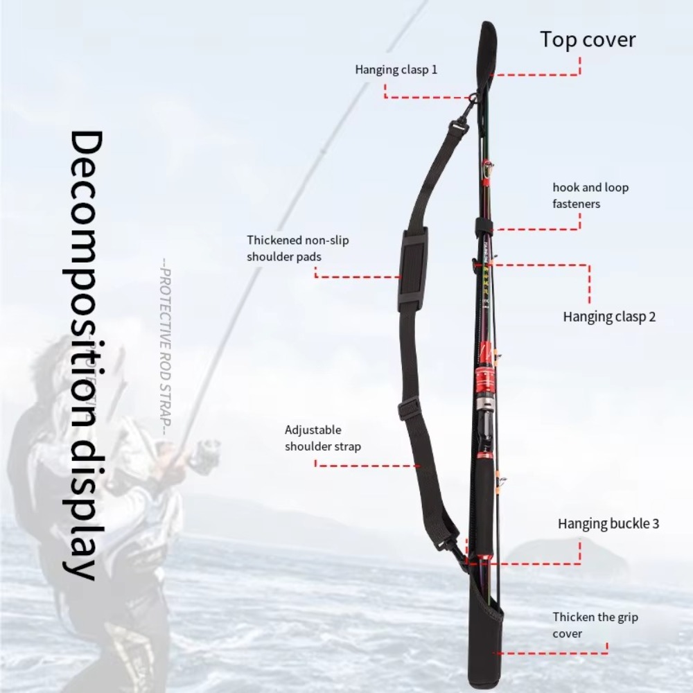 Adjustable Fishing Rod Storage - огляд і ціна Reel Cover