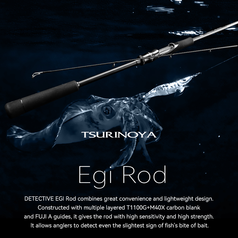 TSURINOYA Inshore EGI Rod DETE - огляд і ціна Kastking Reel Zephyr