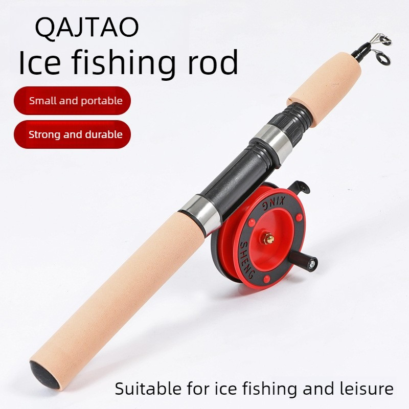 QAJTAO Ice fishing rod 55cm/75 - огляд і ціна Ice Fishing Reel