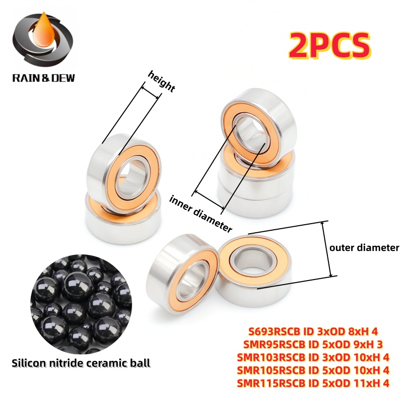 2PCS Miniature Ball Bearing 3x - огляд і ціна Baitcasting Reel